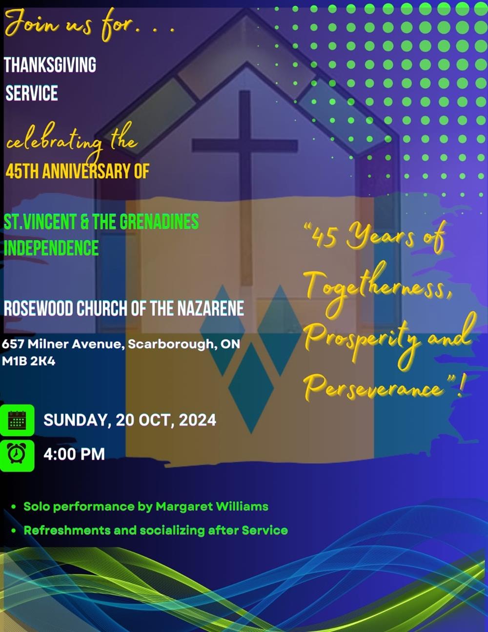 2024 SVGAT Thanksgiving Service