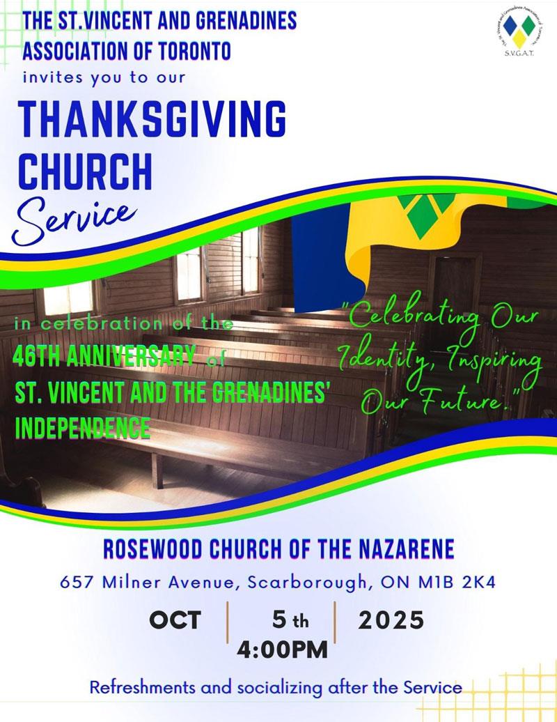 2025 Thanksgiving Church Service